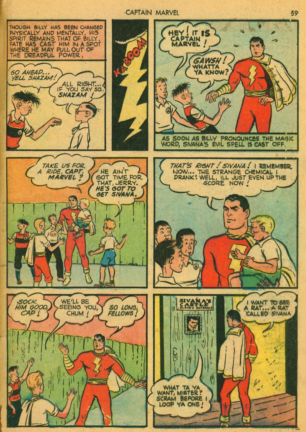 Captain Marvel Adventures Issue #5 - Page 61