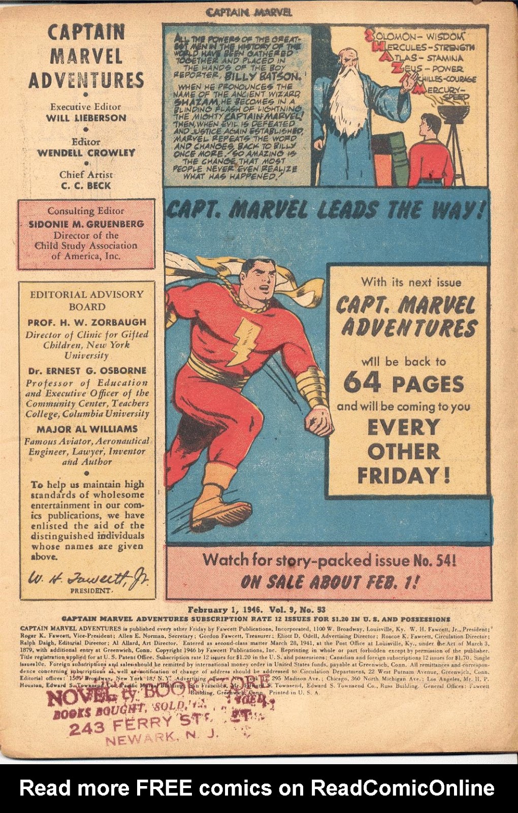 Captain Marvel Adventures Issue #53 - Page 3