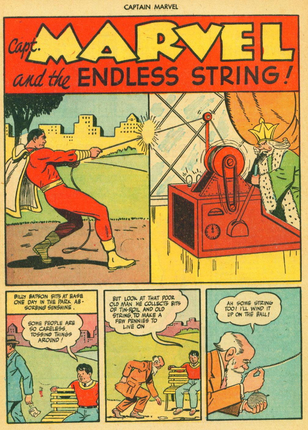 Captain Marvel Adventures Issue #55 - Page 3