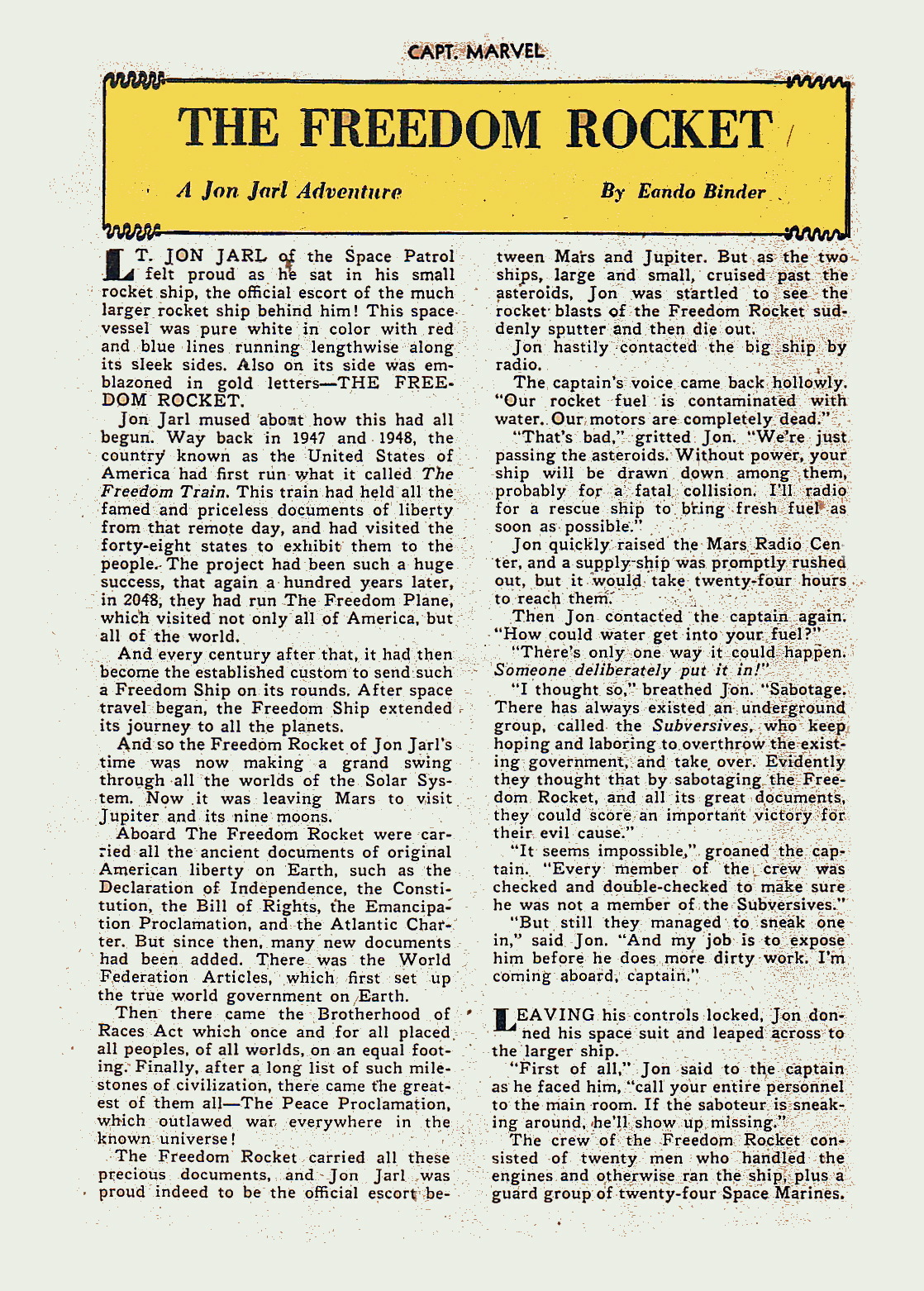 Captain Marvel Adventures Issue #85 - Page 35