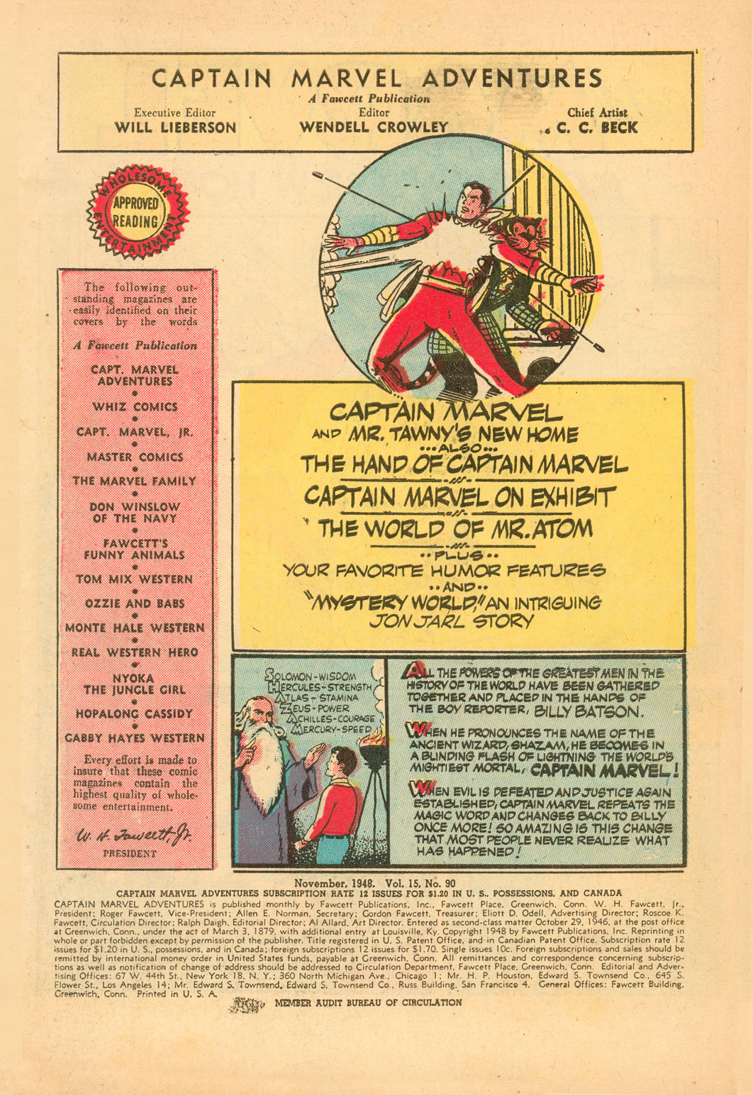 Captain Marvel Adventures Issue #90 - Page 3