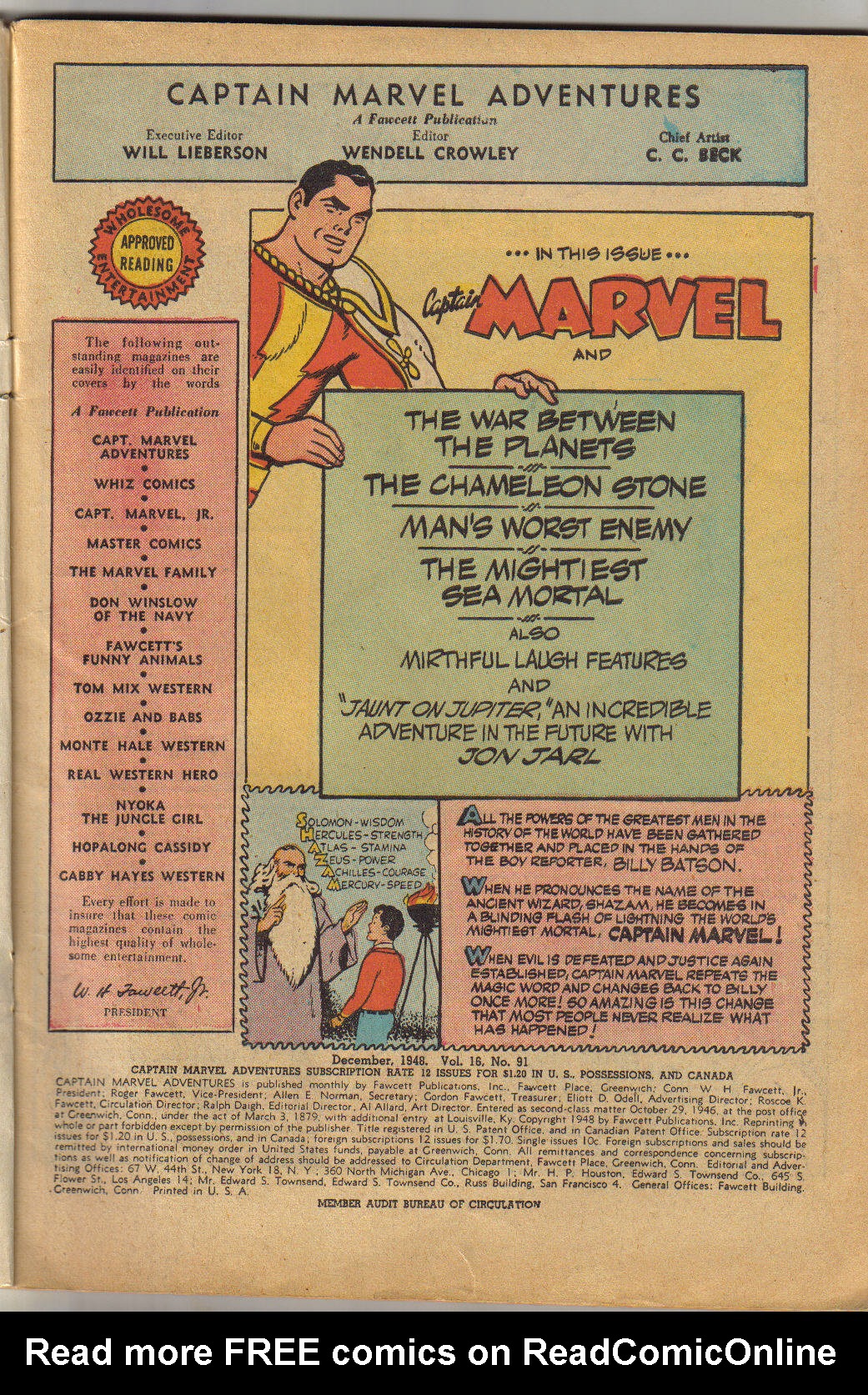 Captain Marvel Adventures Issue #91 - Page 3