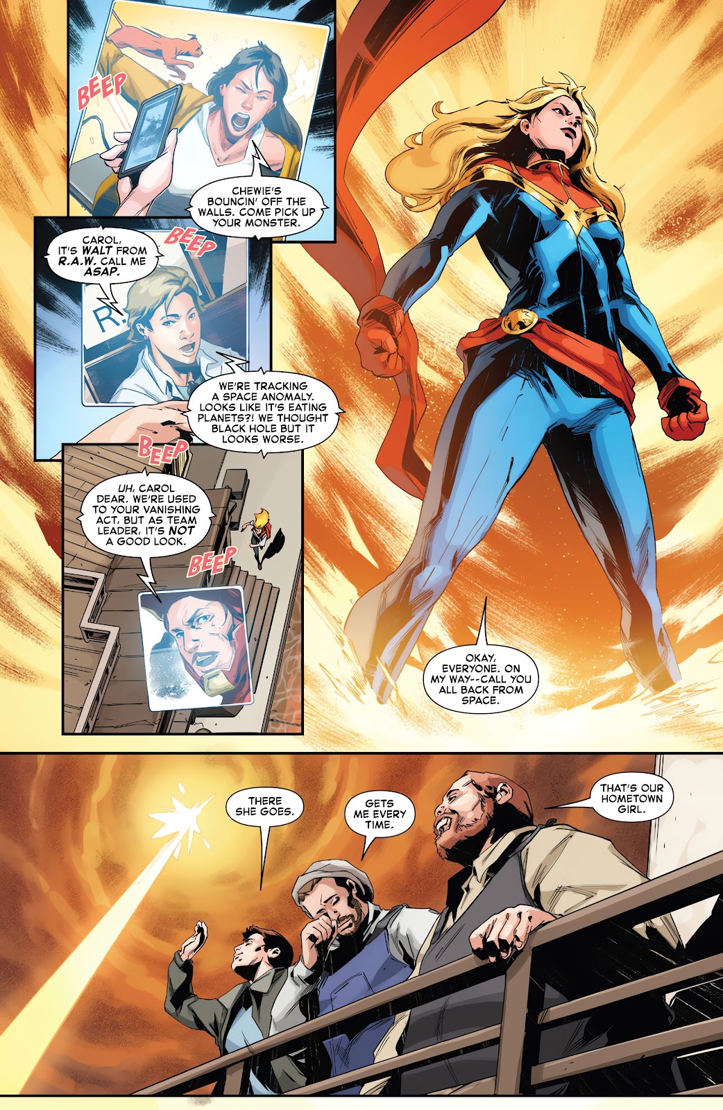Captain Marvel: Dark Tempest Issue #1 - Page 9