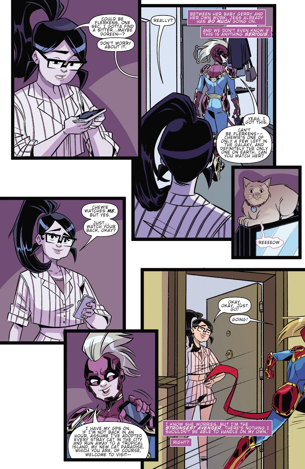 Captain Marvel: Game On TPB (Part 1) - Page 9