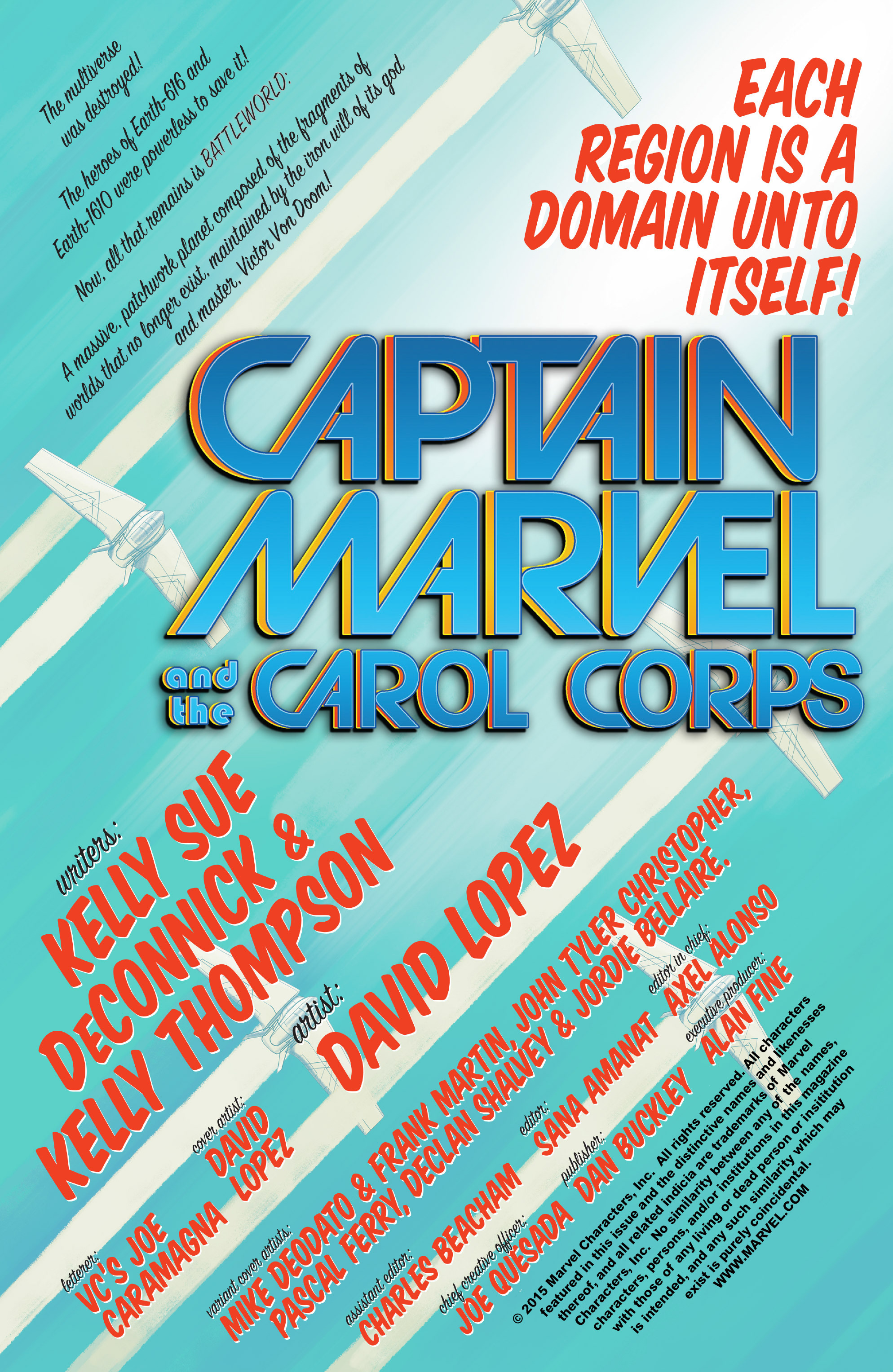Captain Marvel & the Carol Corps Issue #1 - Page 2