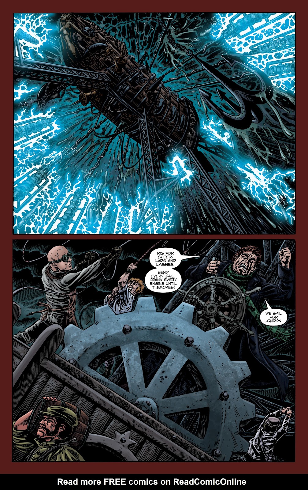 Captain Swing and the Electrical Pirates of Cindery Island Issue #4 - Page 2