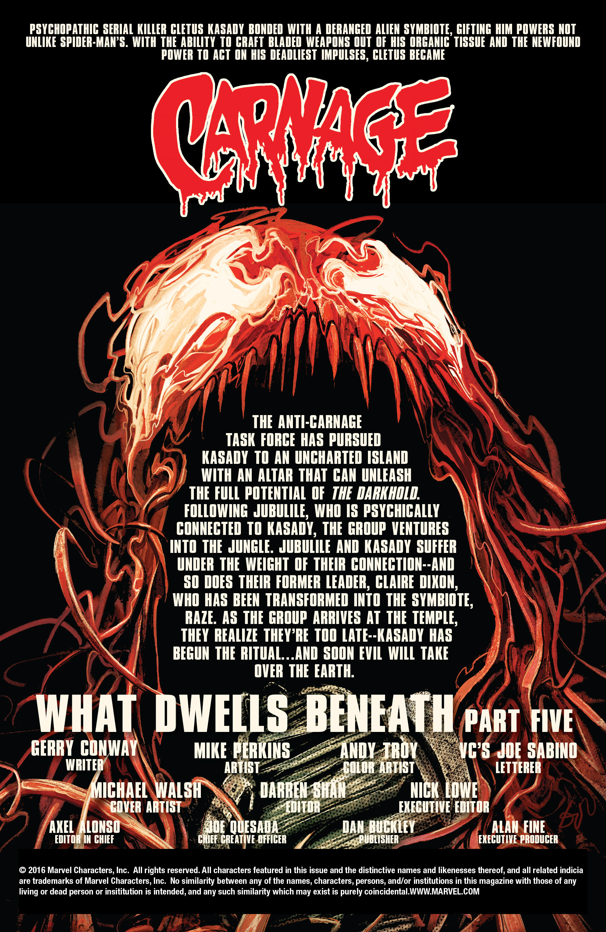 Carnage (2016) Issue #15 - Page 2