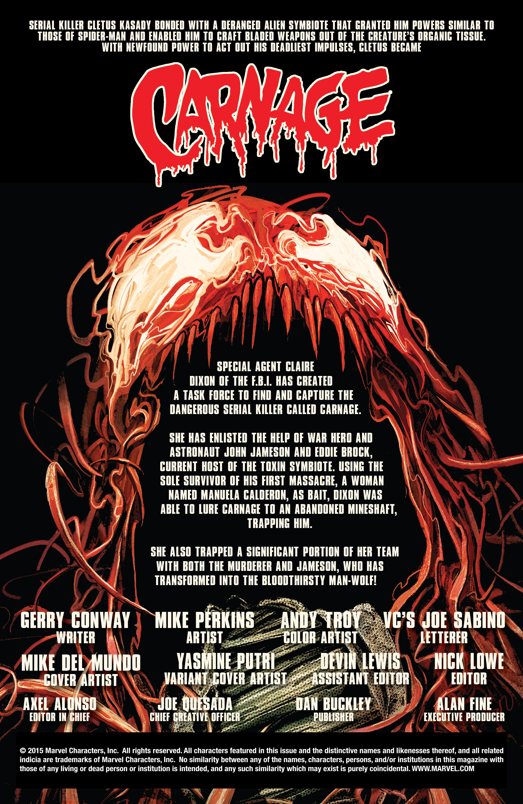 Carnage (2016) Issue #3 - Page 2