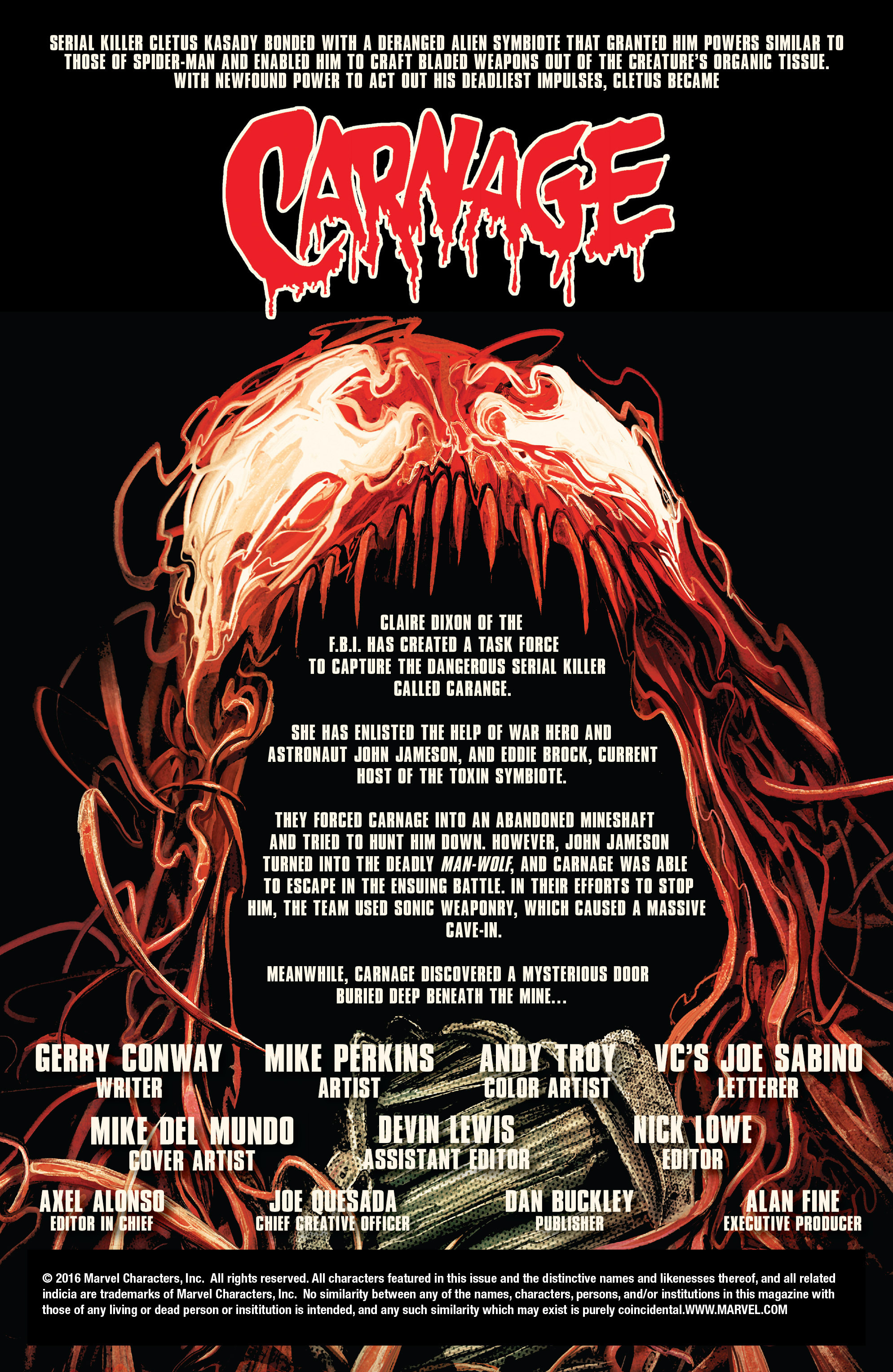 Carnage (2016) Issue #4 - Page 2