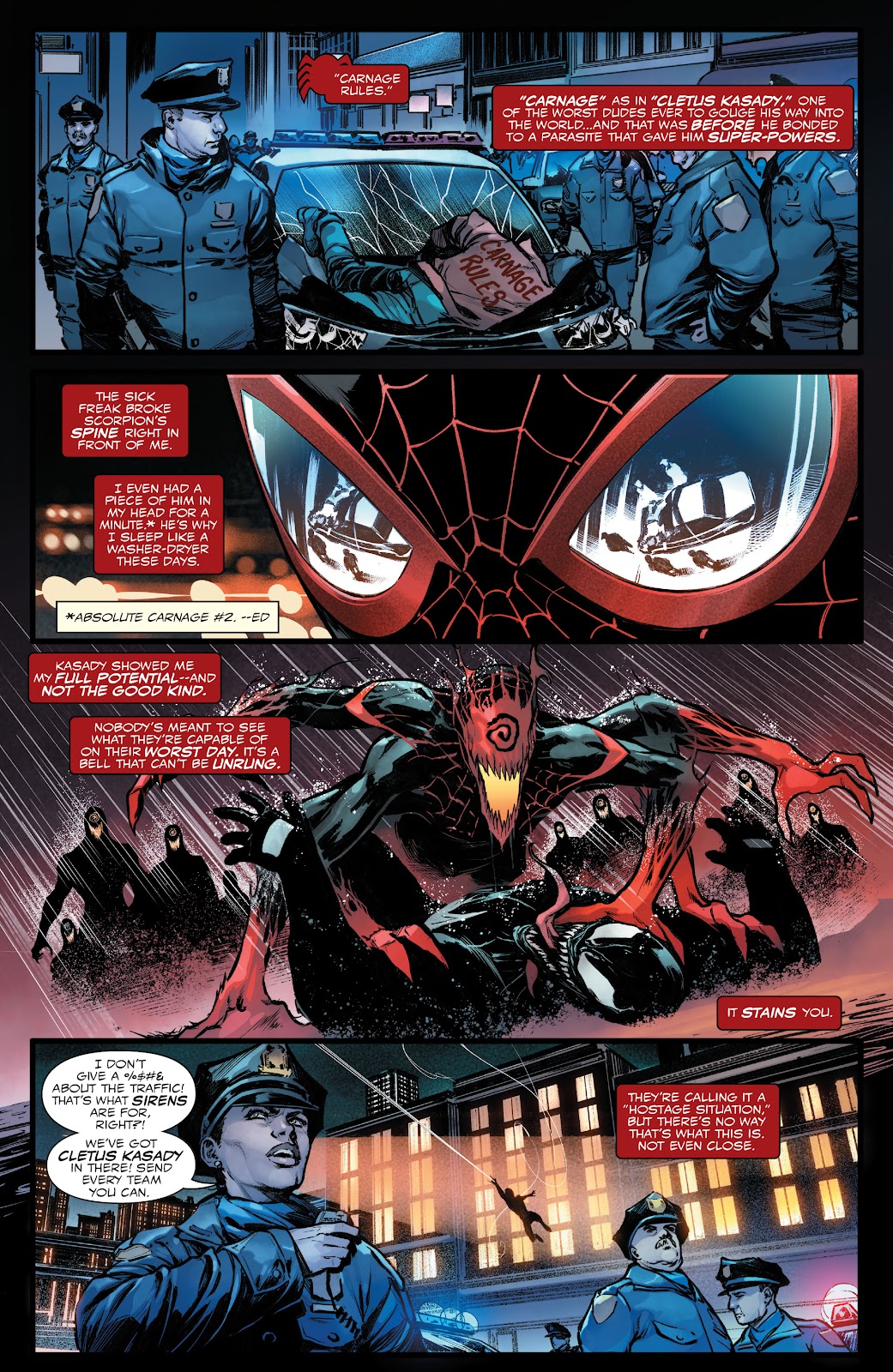 Carnage Reigns: Alpha Issue #1 - Page 2