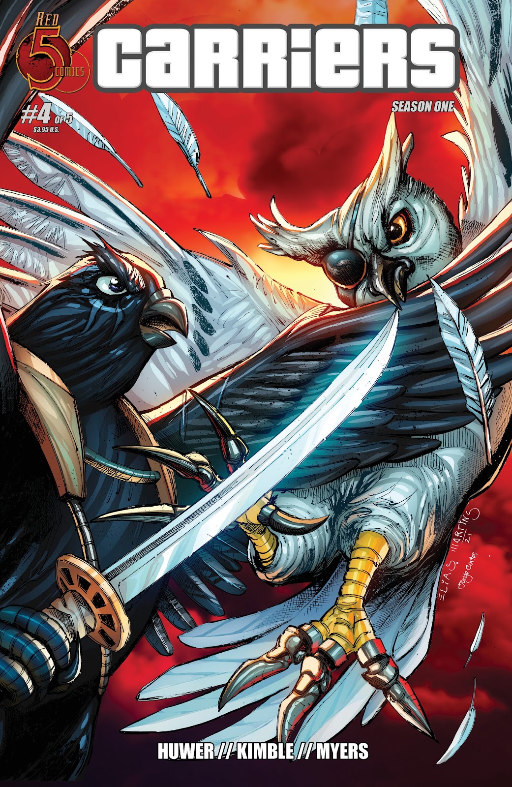 Carriers Issue #4 - Page 1