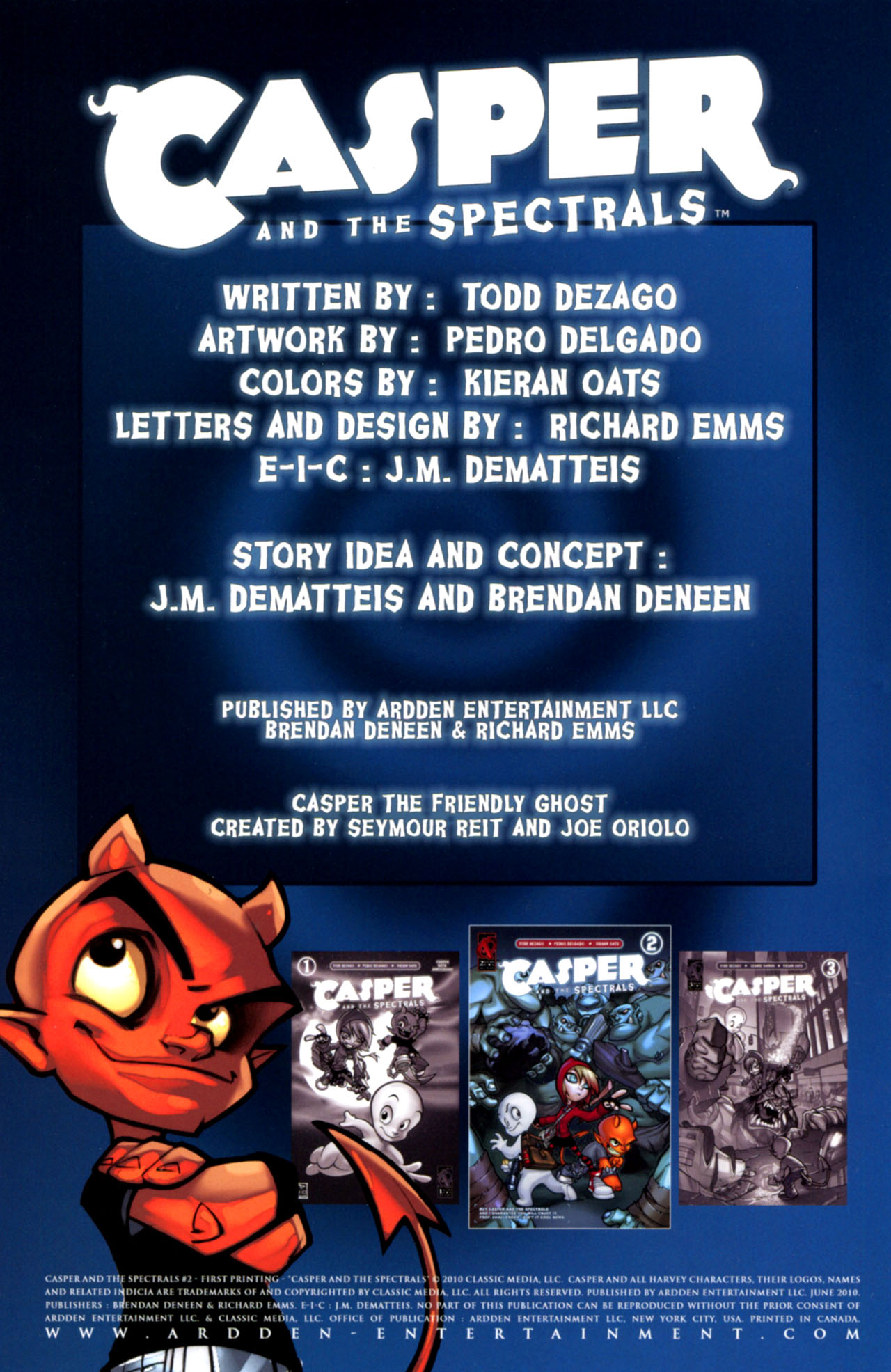Casper and the Spectrals Issue #2 - Page 2