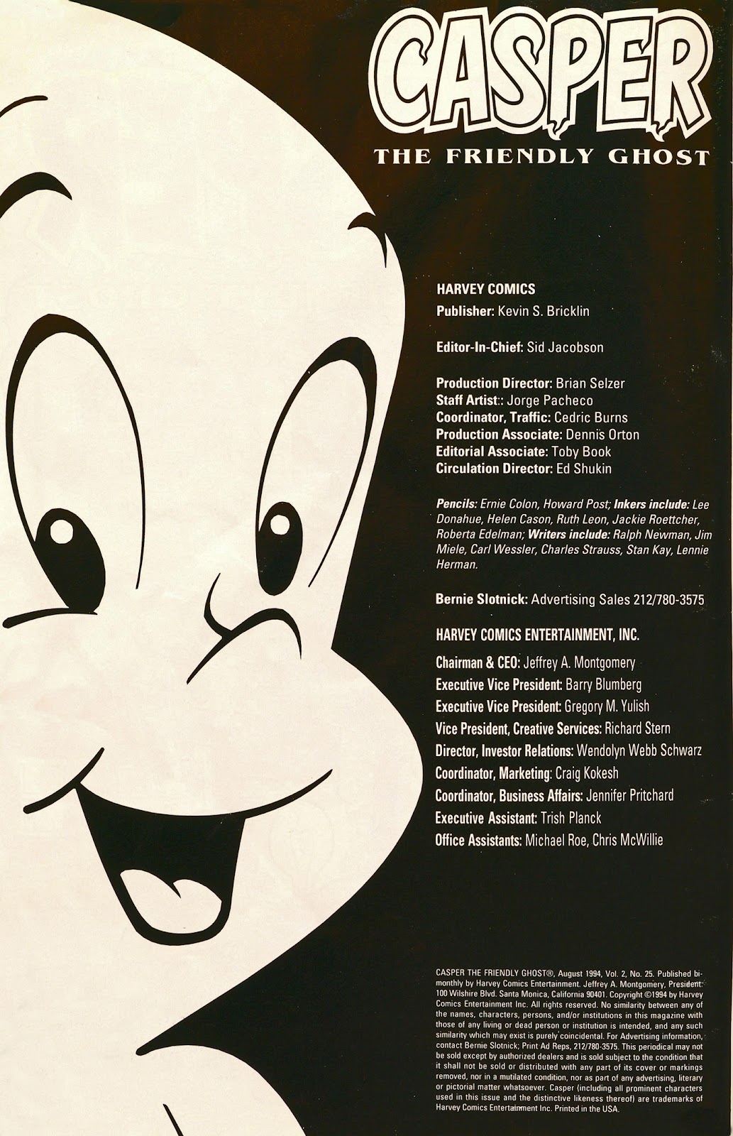 Casper the Friendly Ghost (1991) Issue #25 - Page 2