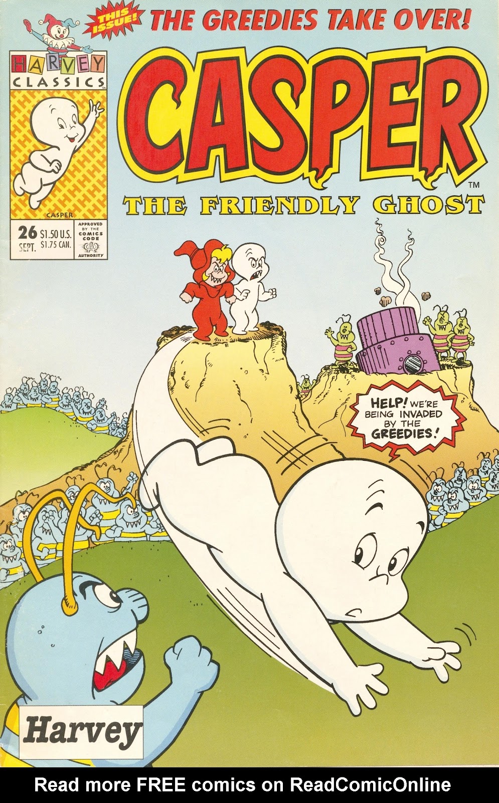 Casper the Friendly Ghost (1991) Issue #26 - Page 1