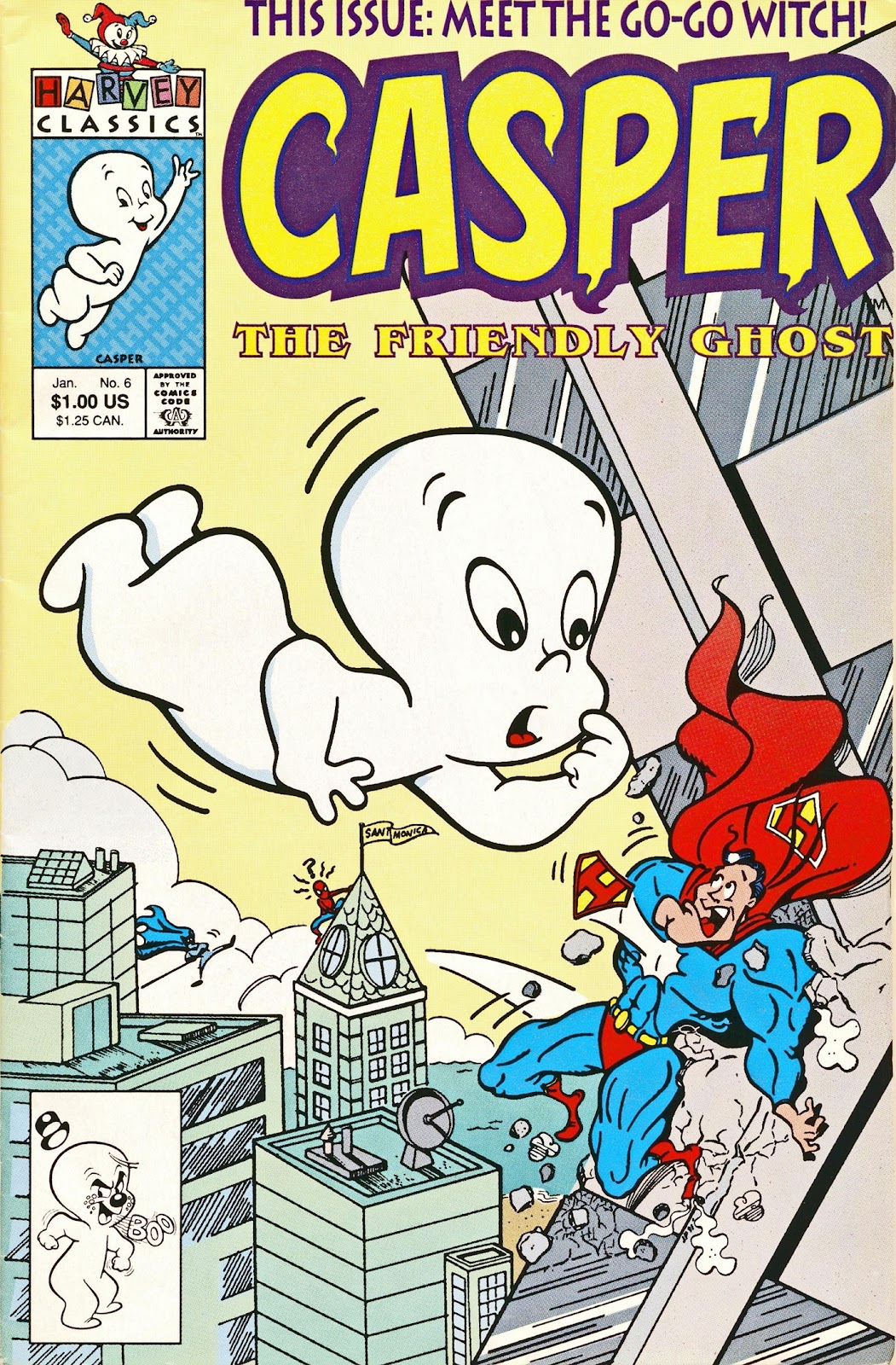 Casper the Friendly Ghost (1991) Issue #6 - Page 1