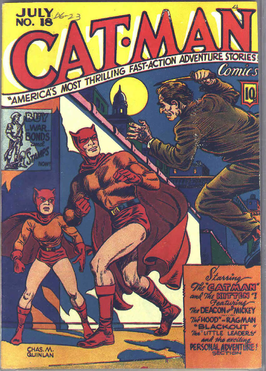 Cat-Man Comics Issue #18 - Page 1