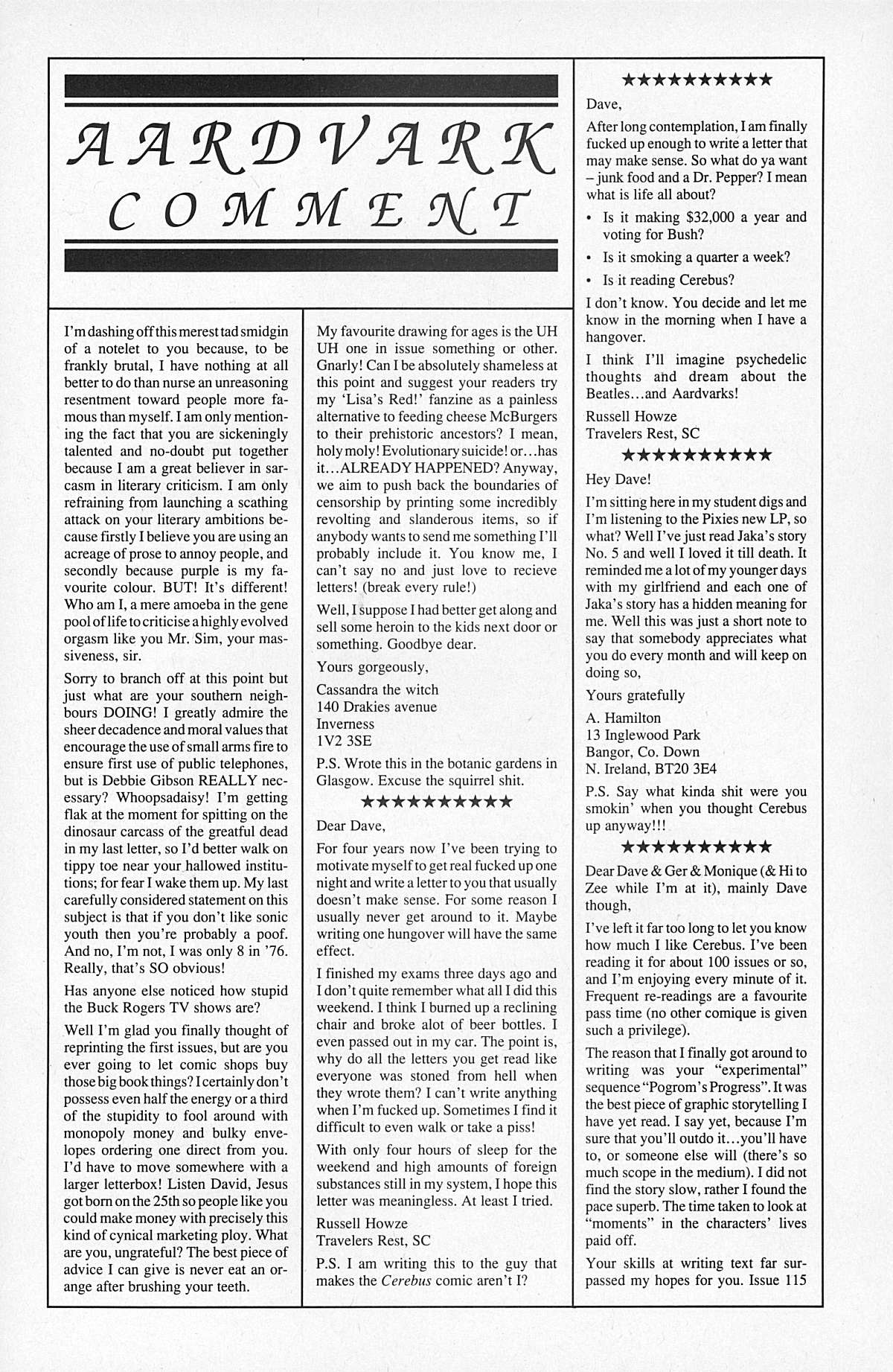 Cerebus Issue #123 - Page 23