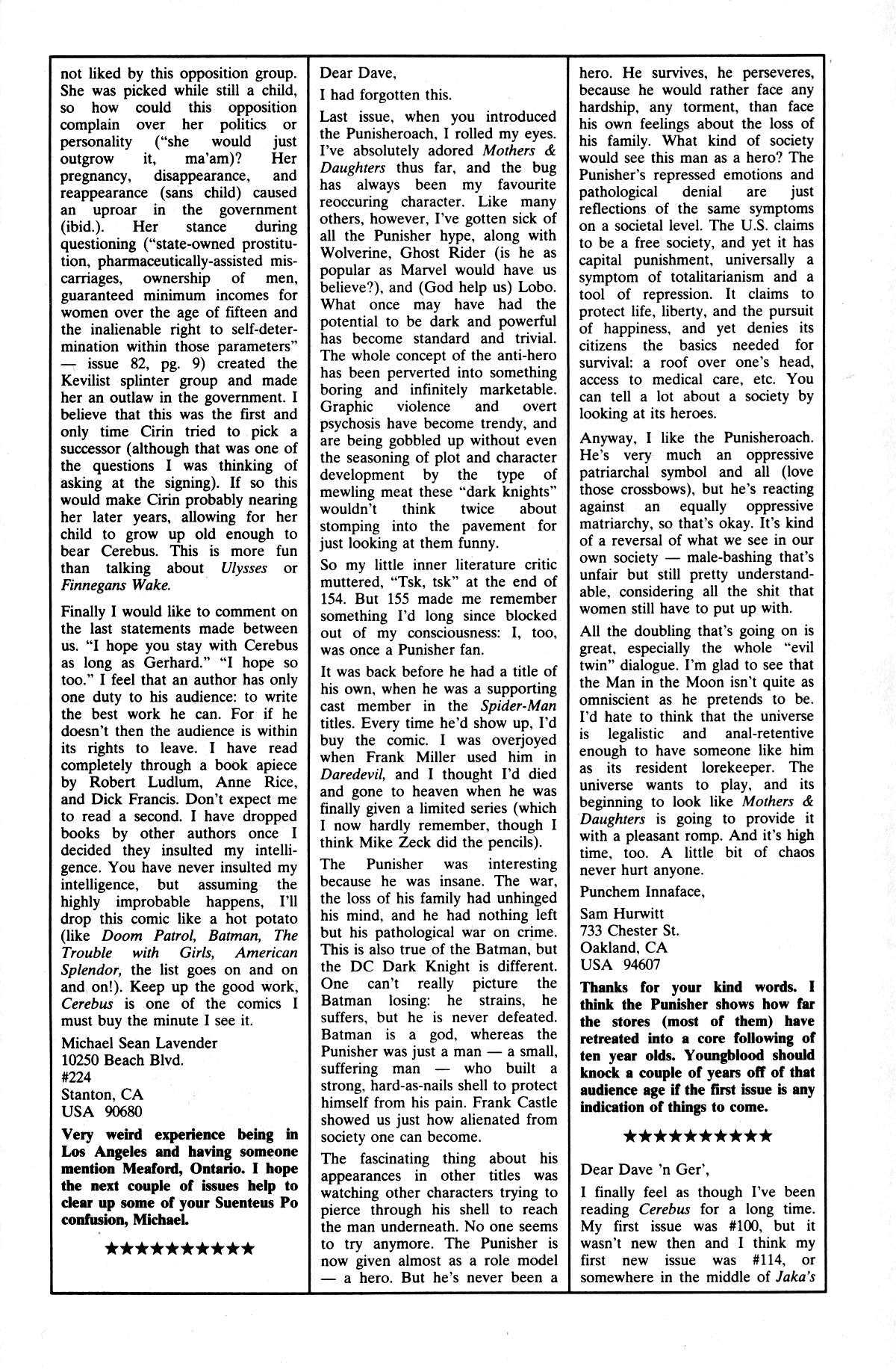 Cerebus Issue #159 - Page 25