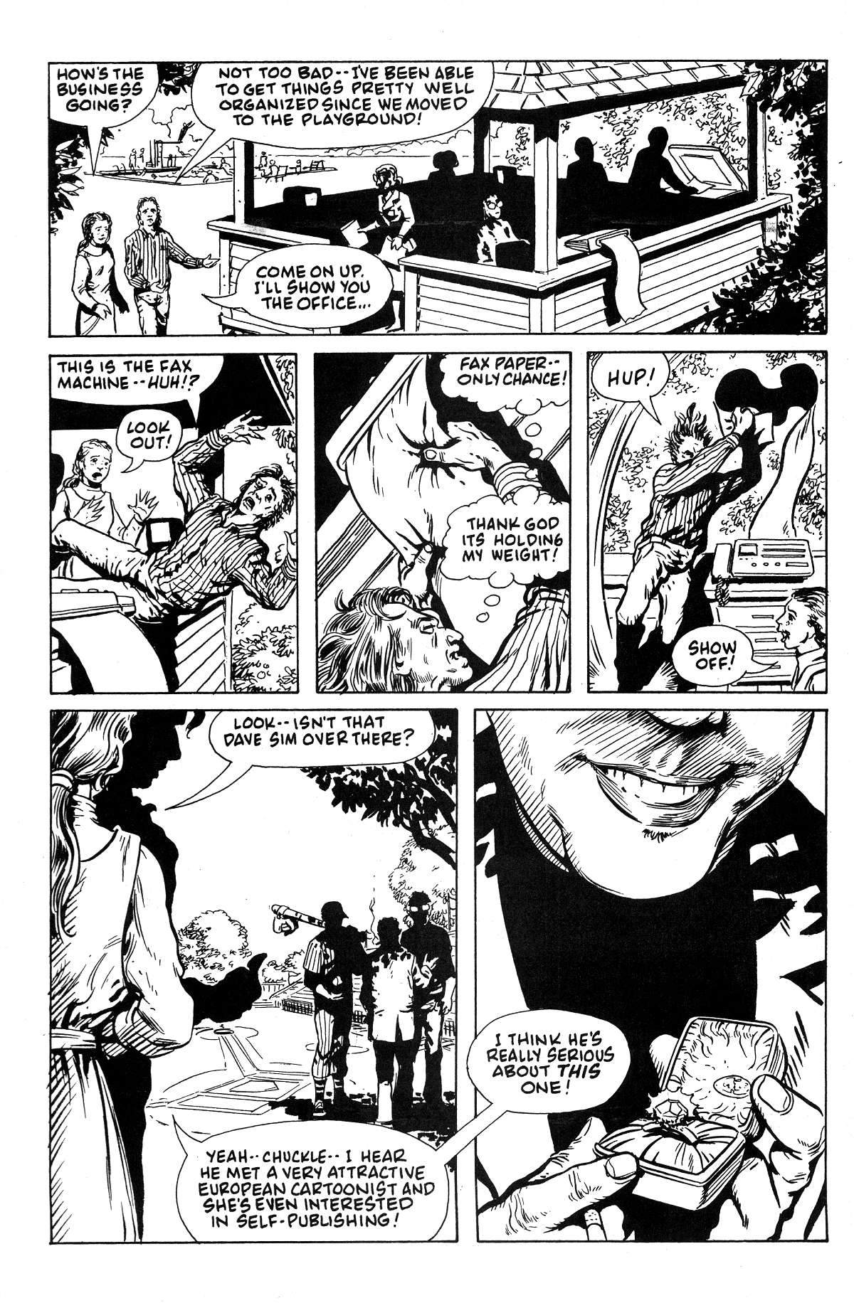 Cerebus Issue #182 - Page 34