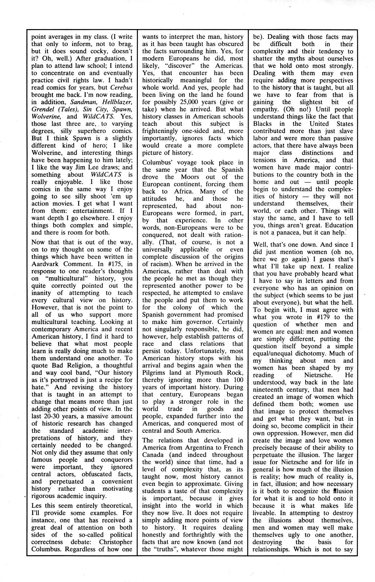 Cerebus Issue #186 - Page 27