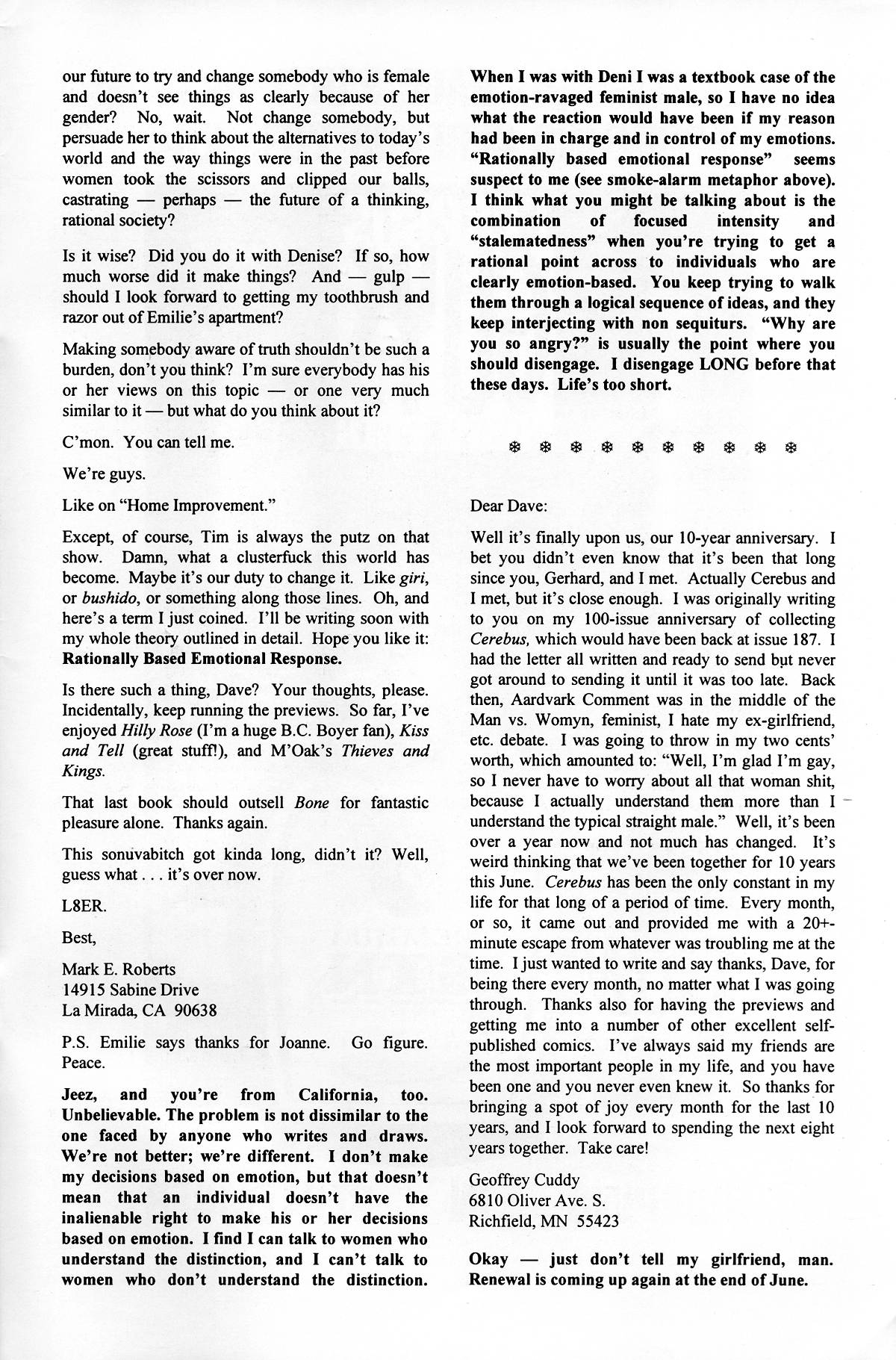 Cerebus Issue #208 - Page 27