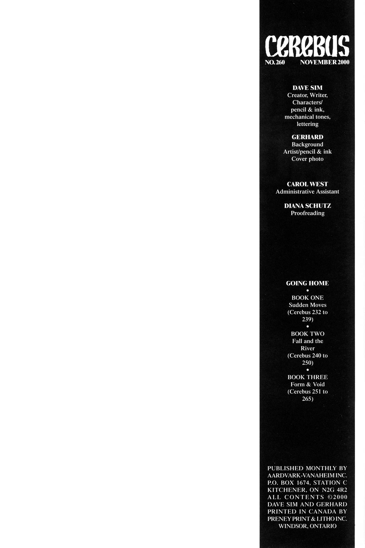 Cerebus Issue #260 - Page 3
