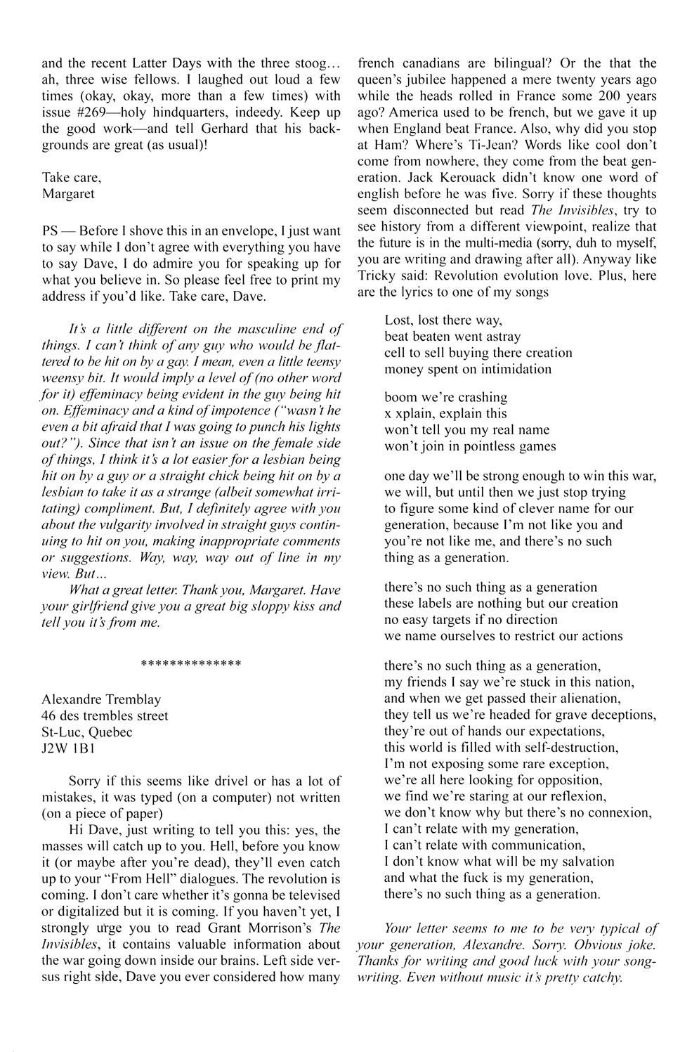 Cerebus Issue #272 - Page 27