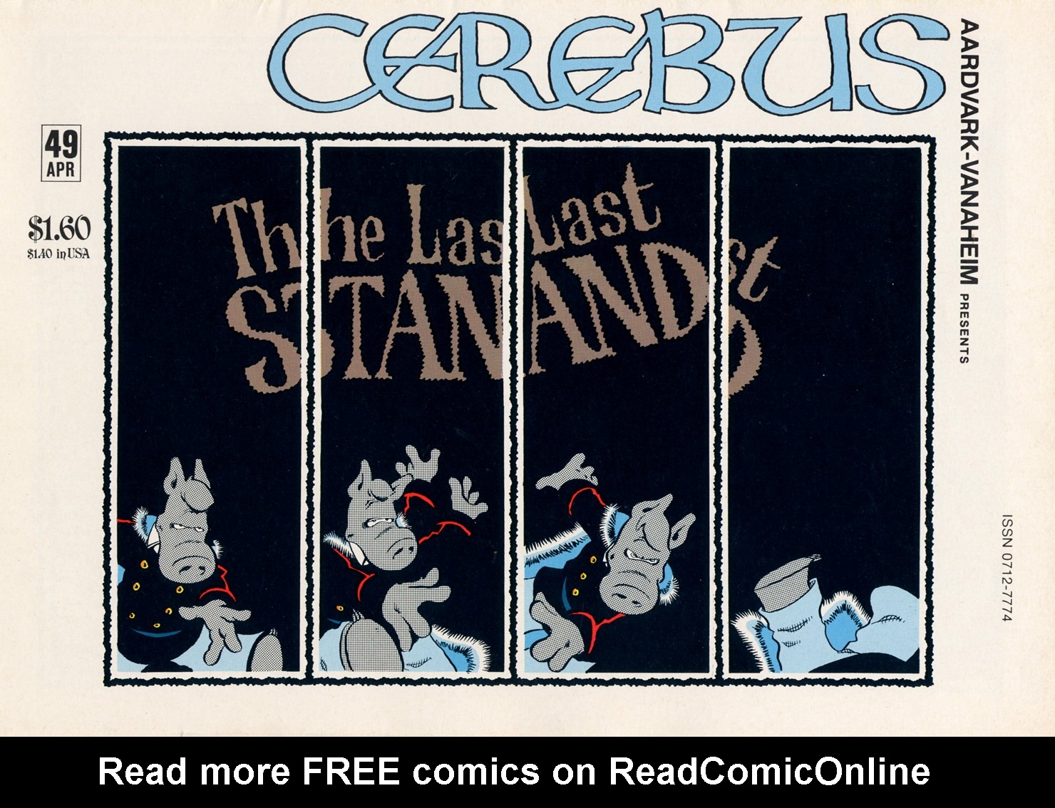 Cerebus Issue #49 - Page 1