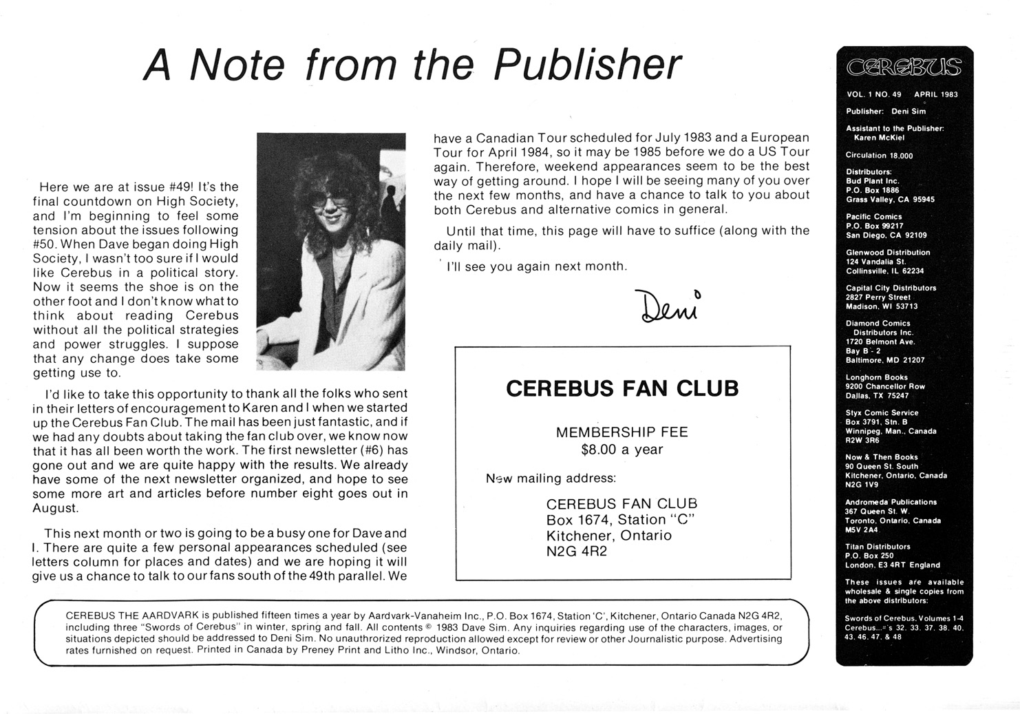 Cerebus Issue #49 - Page 2