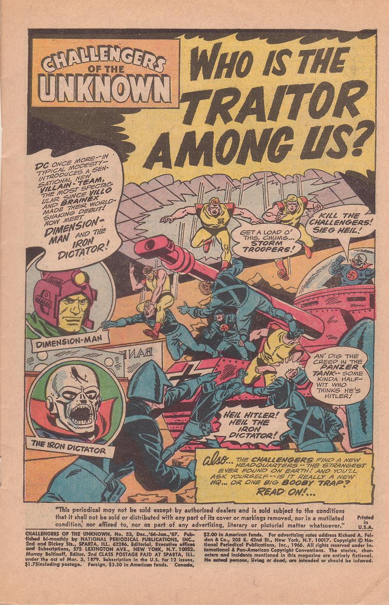 Challengers of the Unknown (1958) Issue #53 - Page 3