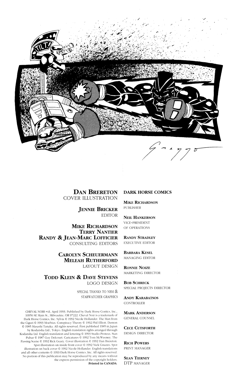 Cheval Noir Issue #41 - Page 2