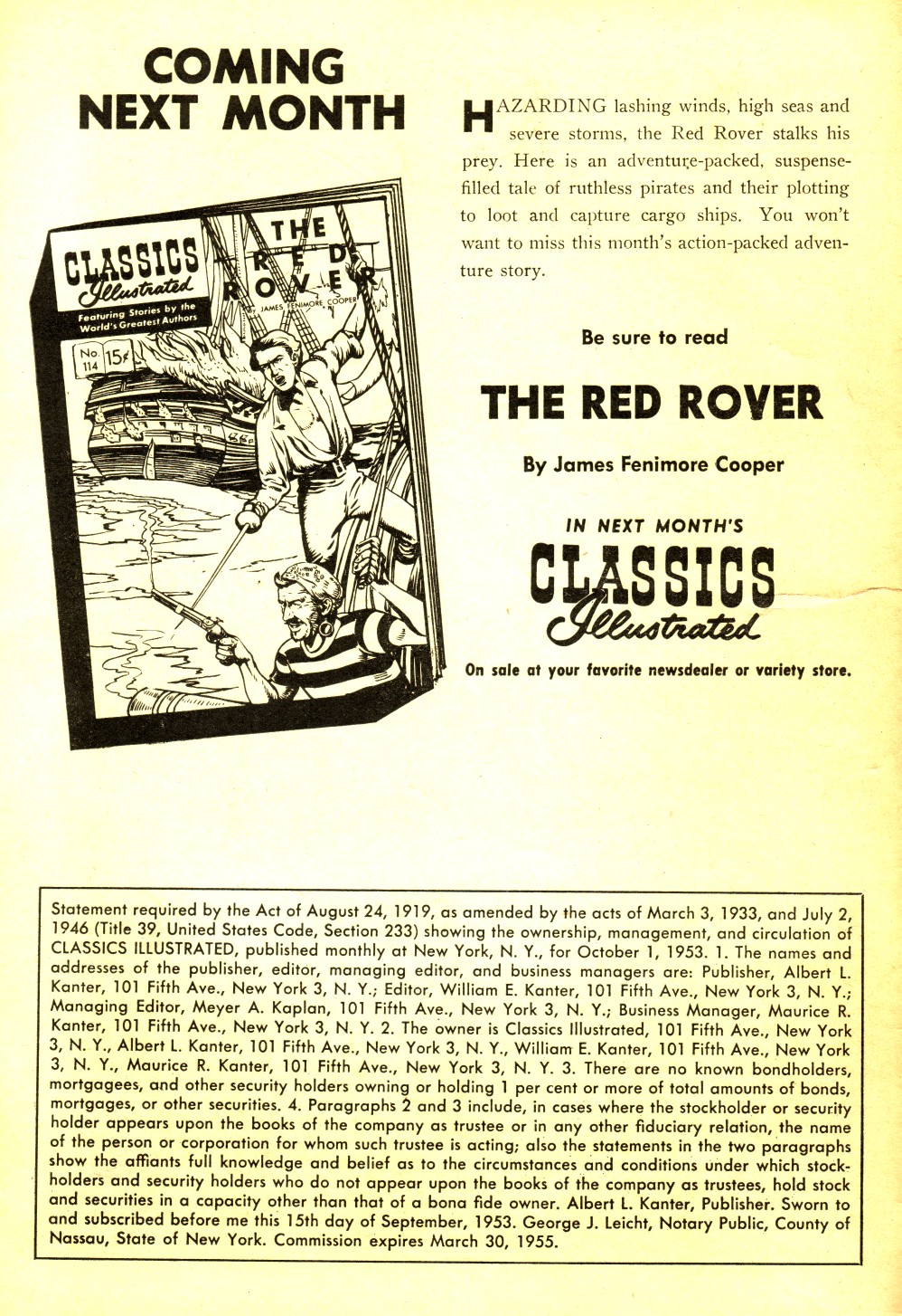 Classics Illustrated Issue #113 - Page 2