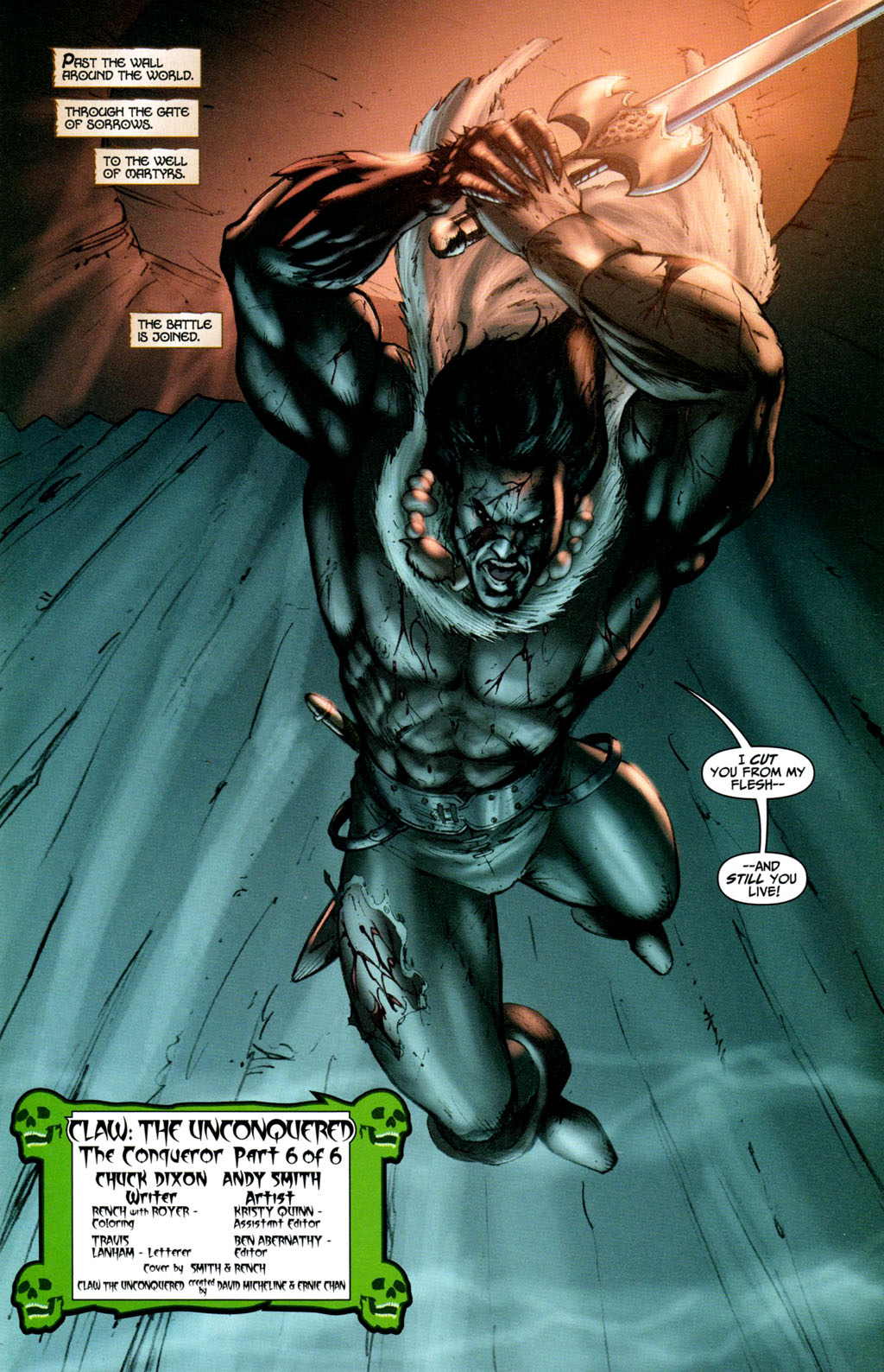 Claw The Unconquered (2006) Issue #6 - Page 3