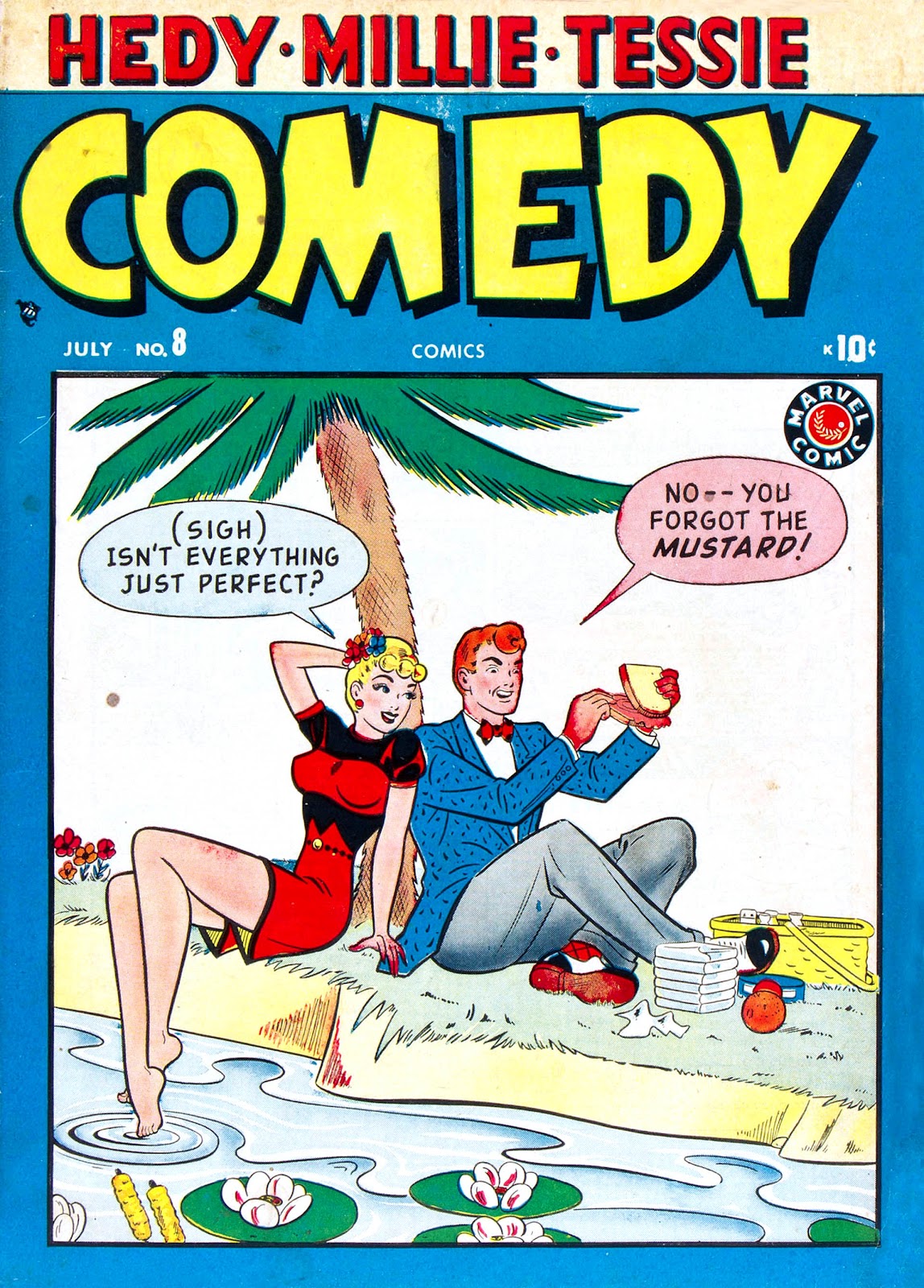Comedy Comics (1948) Issue #8 - Page 1
