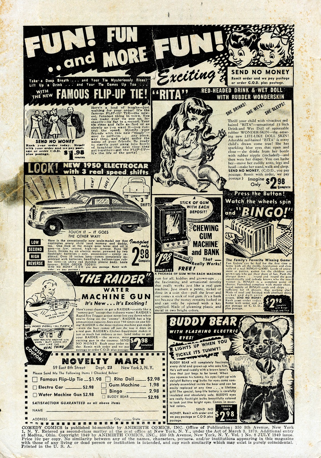 Comedy Comics (1948) Issue #8 - Page 3