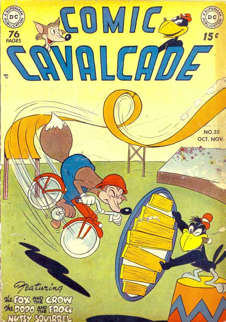 Comic Cavalcade Issue #35 - Page 1