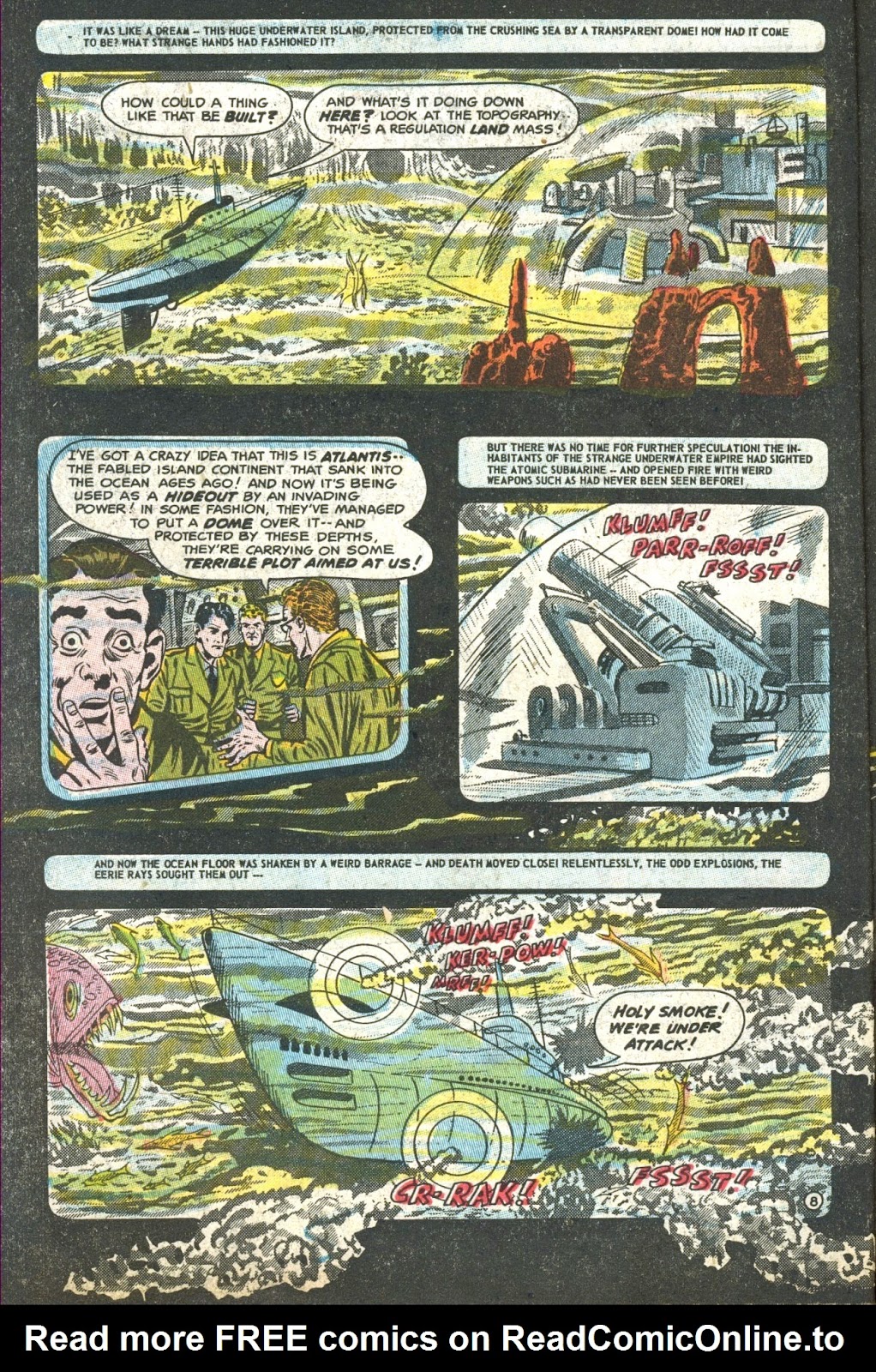 Commander Battle and the Atomic Sub Issue #1 - Page 10