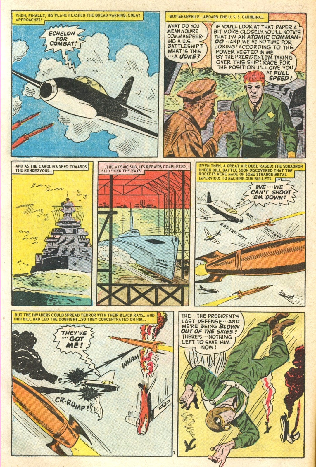 Commander Battle and the Atomic Sub Issue #2 - Page 10