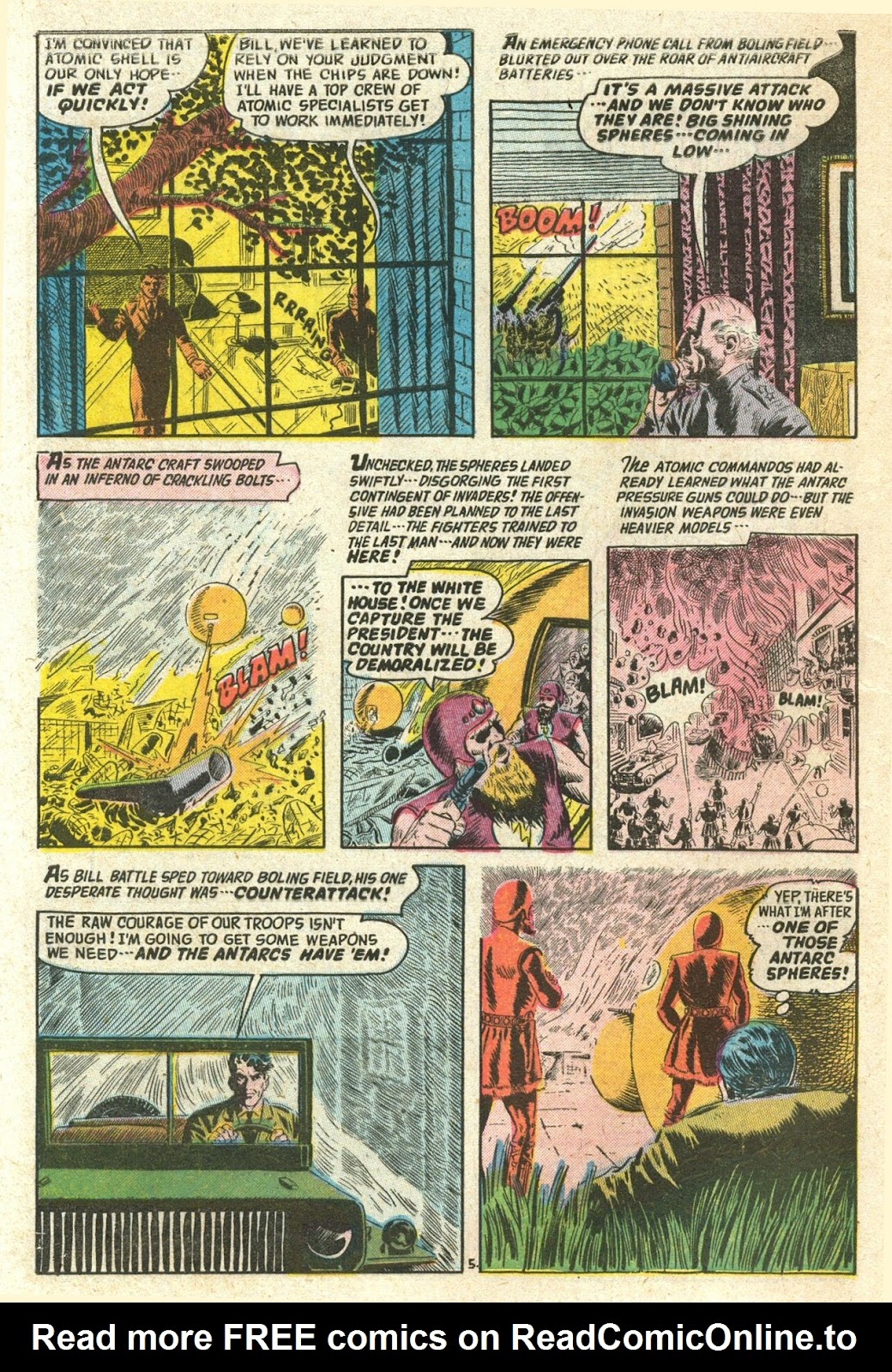 Commander Battle and the Atomic Sub Issue #6 - Page 8