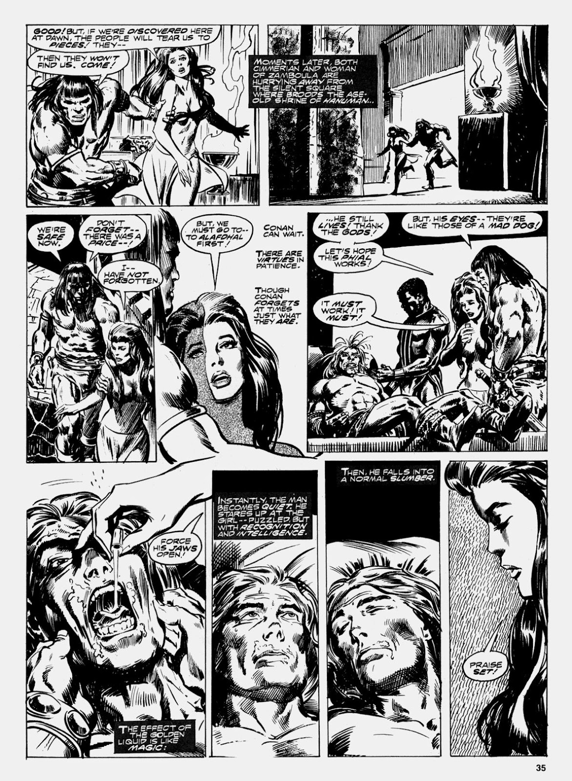Conan Saga Issue #17 - Page 36