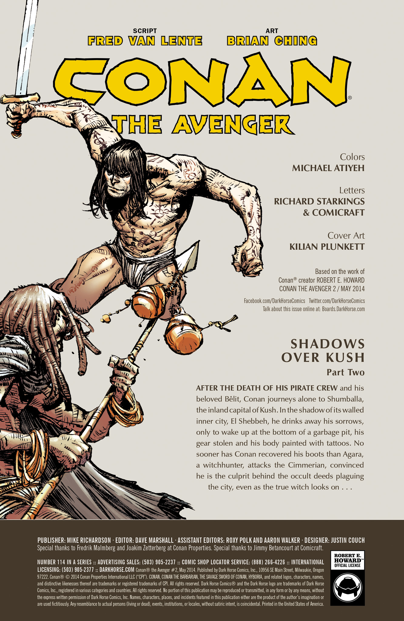 Conan the Avenger Issue #2 - Page 2