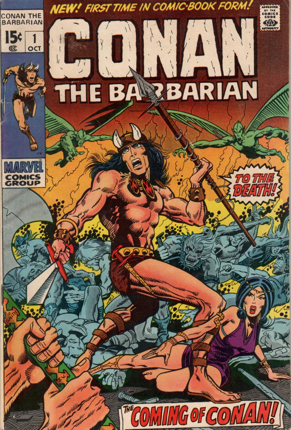 Conan the Barbarian (1970) Issue #1 - Page 1