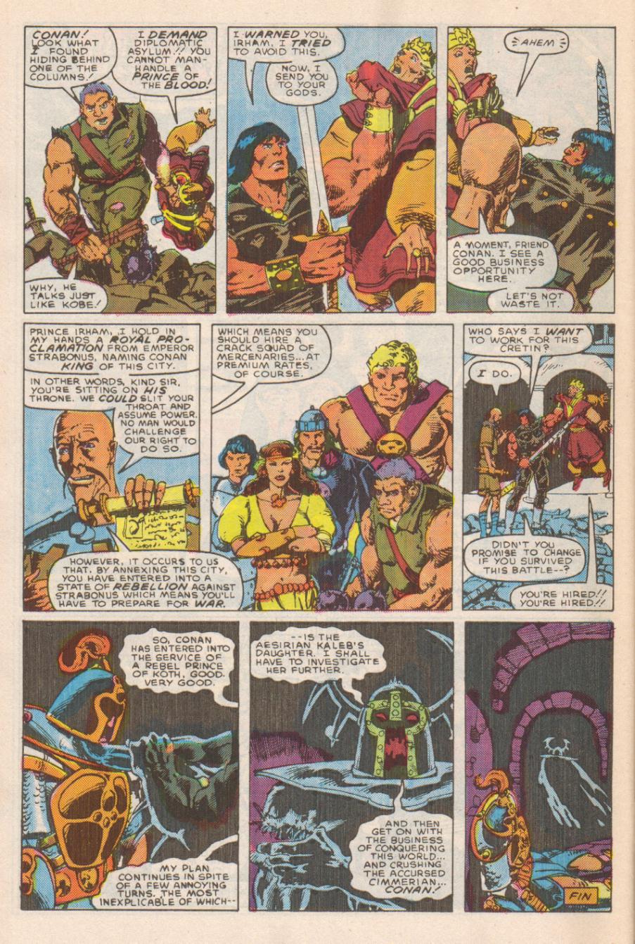 Conan the Barbarian (1970) Issue #191 - Page 23