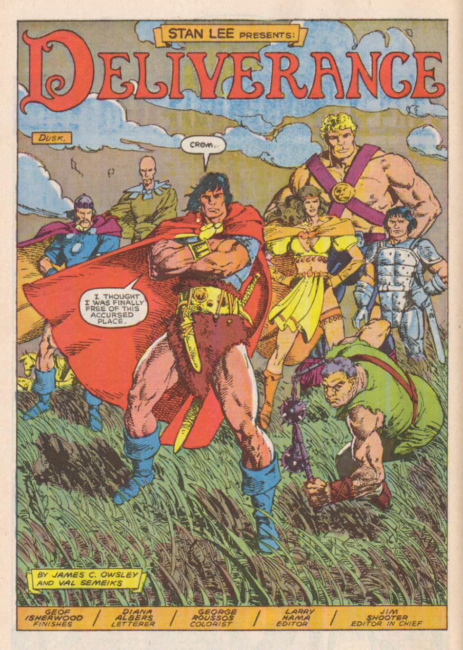 Conan the Barbarian (1970) Issue #191 - Page 7
