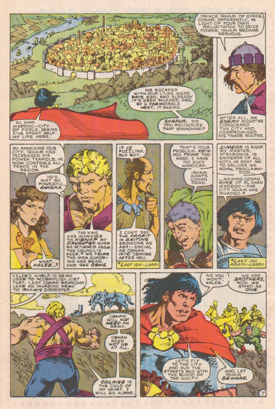 Conan the Barbarian (1970) Issue #191 - Page 8