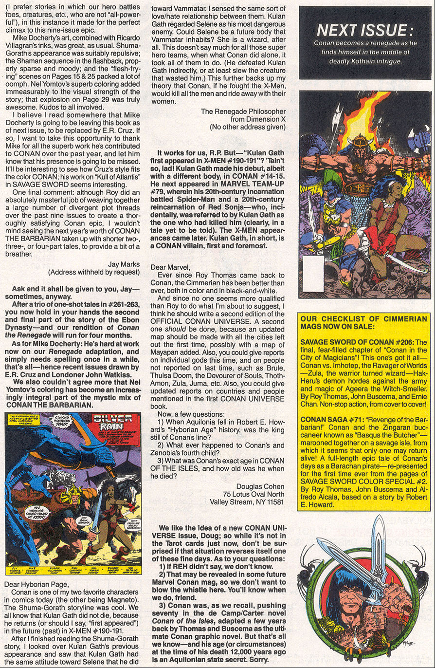 Conan the Barbarian (1970) Issue #265 - Page 25