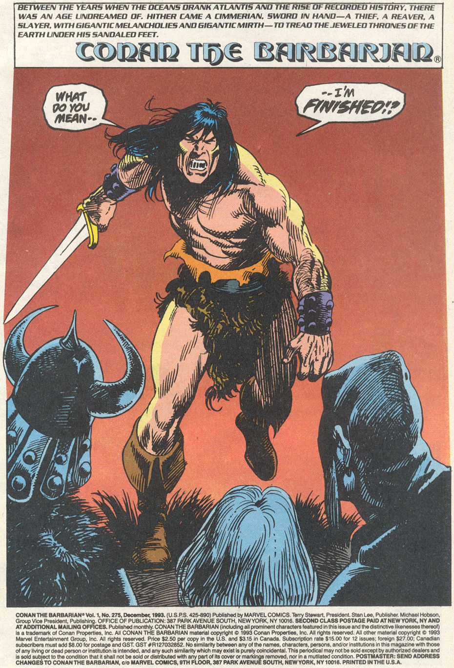 Conan the Barbarian (1970) Issue #275 - Page 2