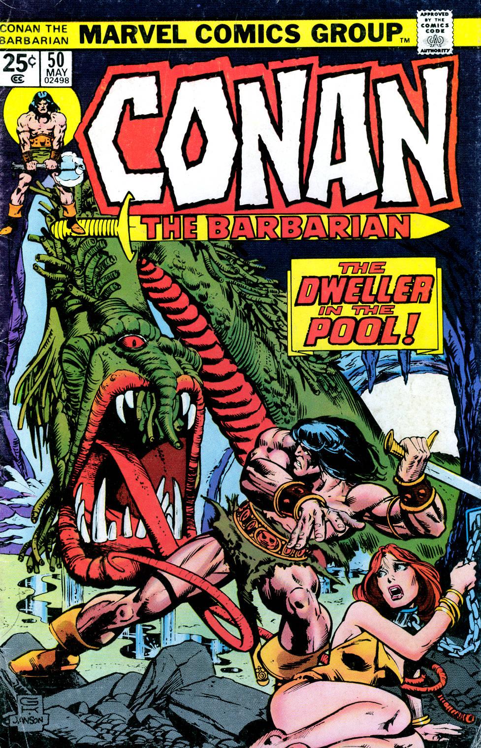 Conan the Barbarian (1970) Issue #50 - Page 1
