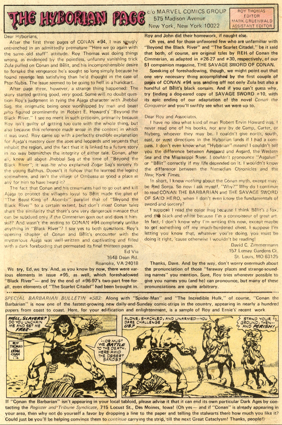 Conan the Barbarian (1970) Issue #98 - Page 21