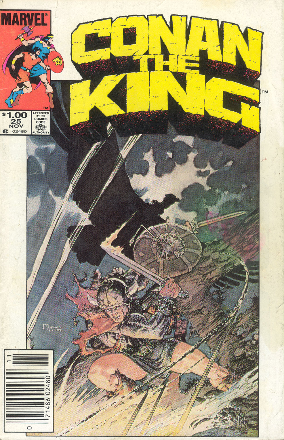 Conan the King Issue #25 - Page 1